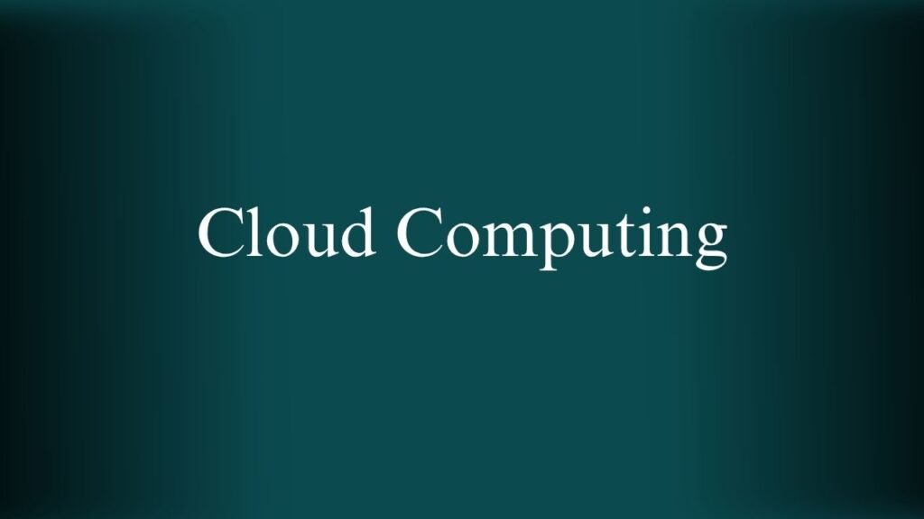 Cloud Computing Week 1 Assignment Answer