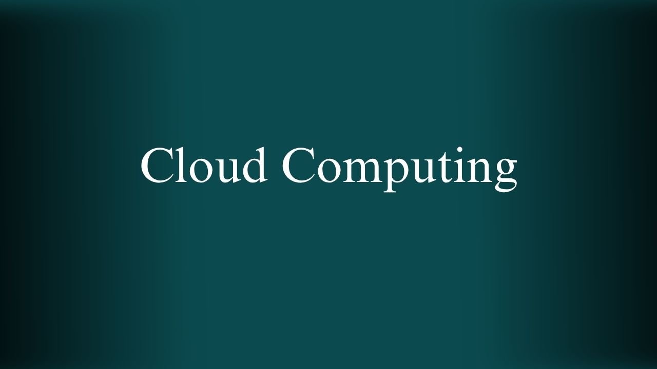 Cloud Computing Week 1 Assignment Answer